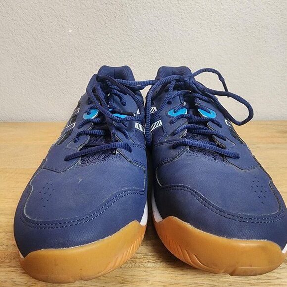 Asics GEL-RENMA Shoes Mens Size 13 Navy Blue Pickleball Court Gum Sole 1071A068